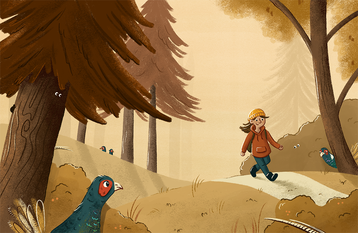 Fasan Doppelseite Franziska Zahn