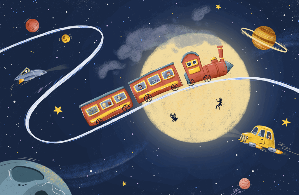 Weltall Franziska Zahn